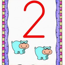 İki Nehir Hayvanı: 2 Sayısı ve İki Sevimli Hippopotam
