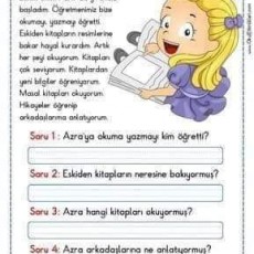 Okumanın Önemi - Okuma Alışkanlıkları Hakkında Eğitim Materyali