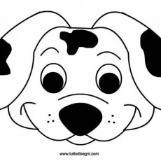 Sevimli Köpek Başlığı Çizimi - Çocuklar İçin Boyama Sayfası