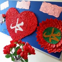 kutlu doğüm ,kurban bayramı ,artık materyal ,kağit işleri ,sınıf süsü ,anneler günü ,babalar günü ,gelişim raporu (3535)