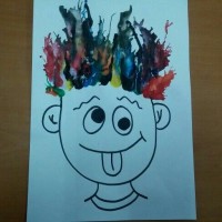 okul öncesinde boyma çalişması ve sanat etkinliği (204)